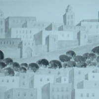 J1 - 24 x 36 cm Aquarell
